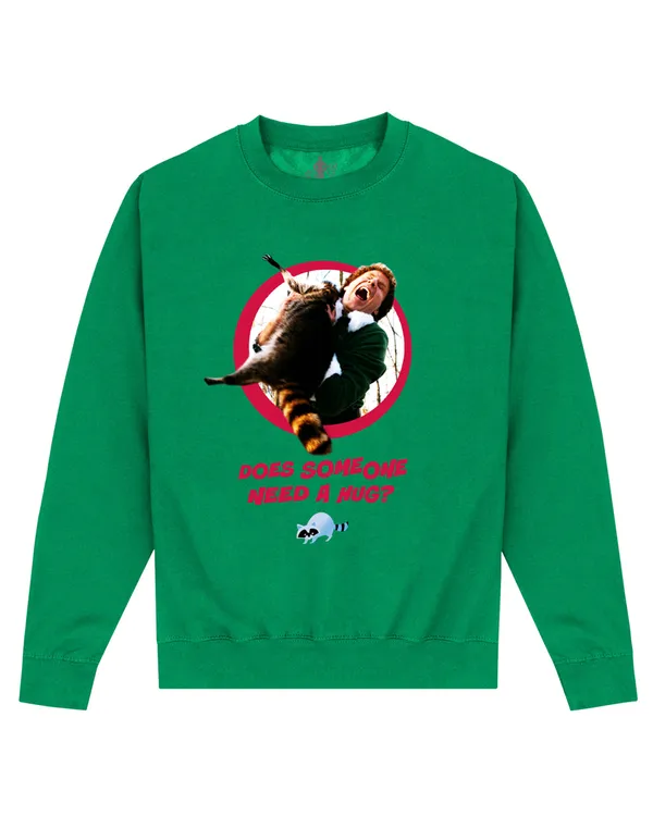 Officially Licensed Warner Bros. Elf - Elf Need A Hug Unisex Sweatshirt