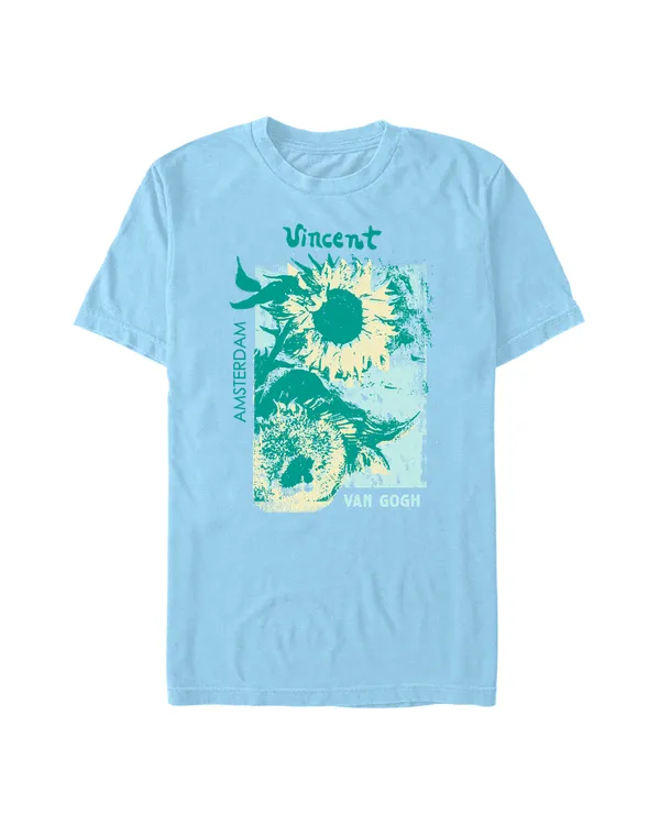 Officially Licensed apoh London - Van Gogh Sunflowers Unisex Crew neck T-Shirt