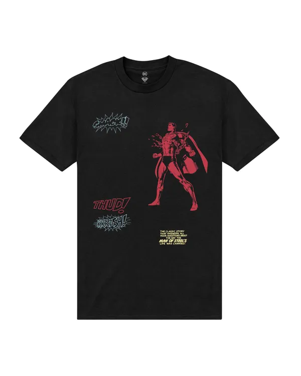 Superman Shield Logo T-Shirt — Officially Licensed DC Merch | AuthenticFanGifts