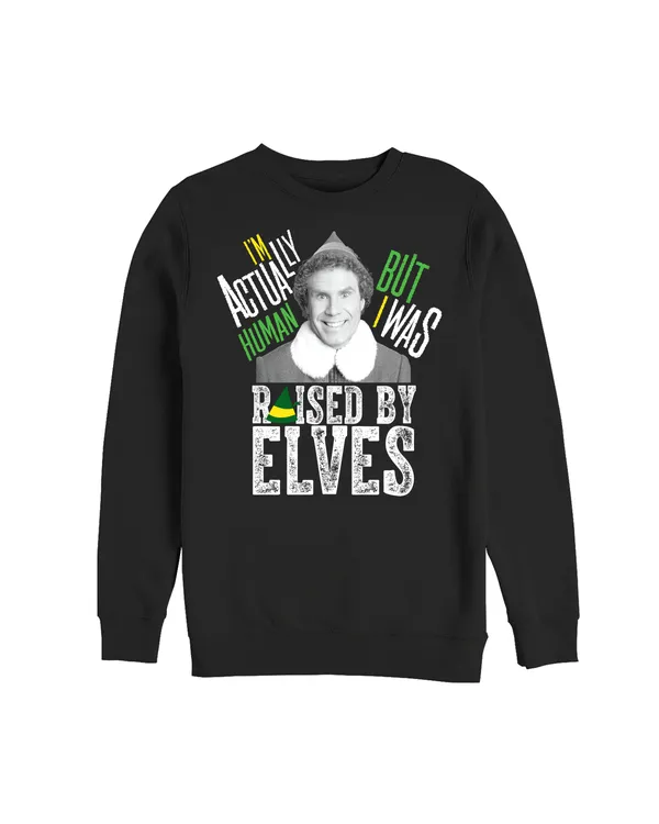 Officially Licensed Warner Bros. Elf - Elf Im Actually Human Unisex Sweatshirt