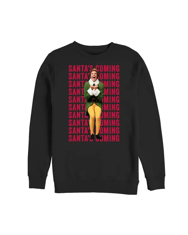 Officially Licensed Warner Bros. Elf - Elf Santas Coming Unisex Sweatshirt