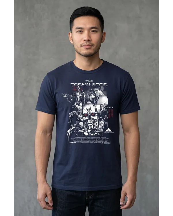 T-800 Endoskeleton T-Shirt — Officially Licensed Terminator Merch | AuthenticFanGifts