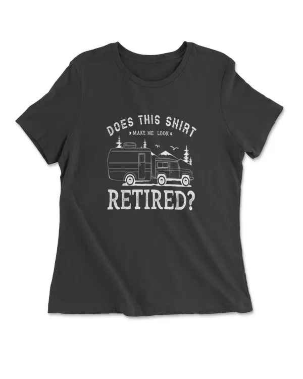 Does this shirts make me look retired