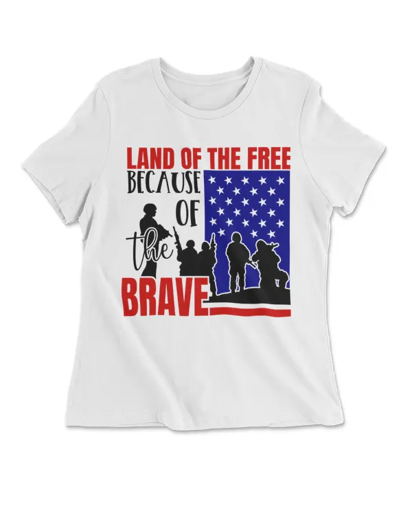 Land Of The Free Because Of The Brave