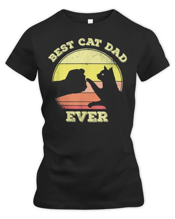 best cat dad ever funny cat lover gift  men