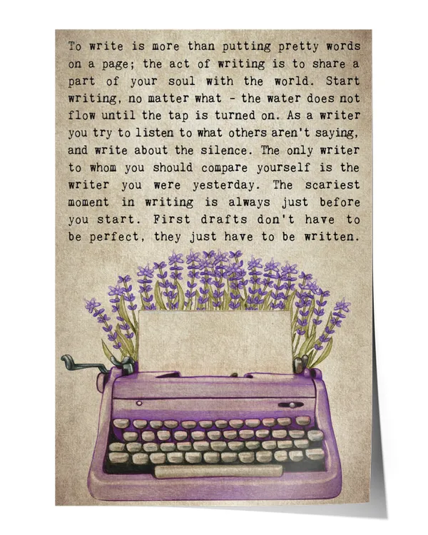 They Just Have To Be Written