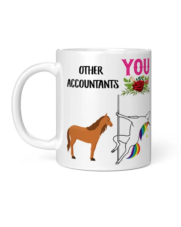 Funny Accountant Unicorn Lovers Gift for Women