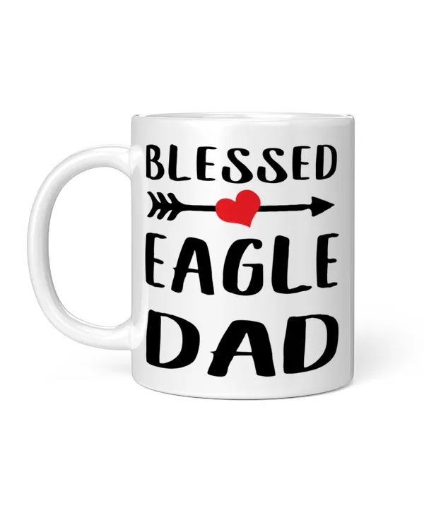 Blessed Eagle Dad Funny Gifts For Men