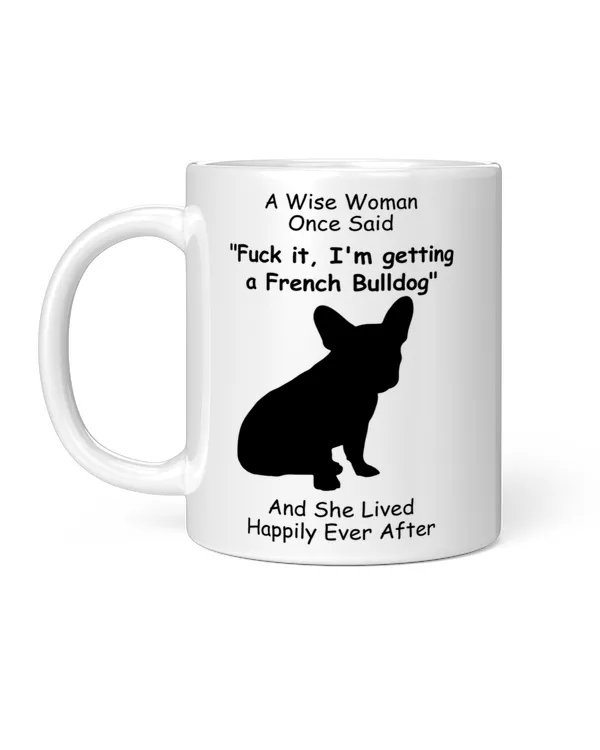 French Bulldog  Silhouette Dog Mom Gift