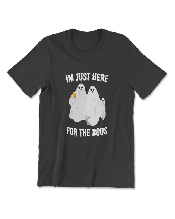 I'm Just Here For The Boos Funny Halloween Shirt