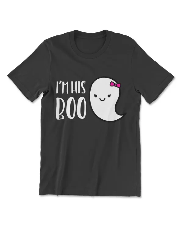 MATCHING SET I'm His Or Her Boo Halloween Ghost Couple Shirt T-Shirt