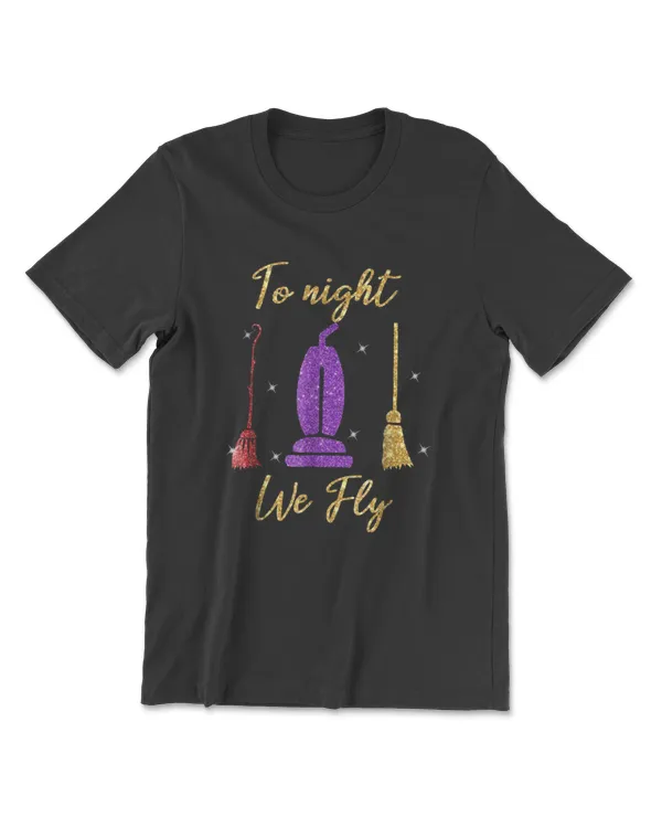 Come We Fly Brooms Squad Three Witches Halloween T-Shirt