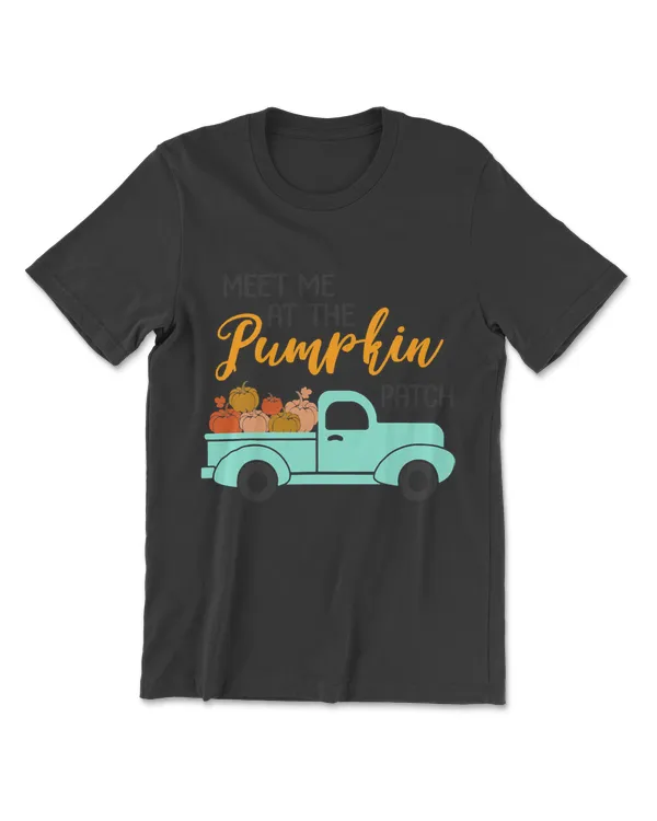 Meet Me At The Pumpkin Patch Funny Costume Halloween Gift T-Shirt