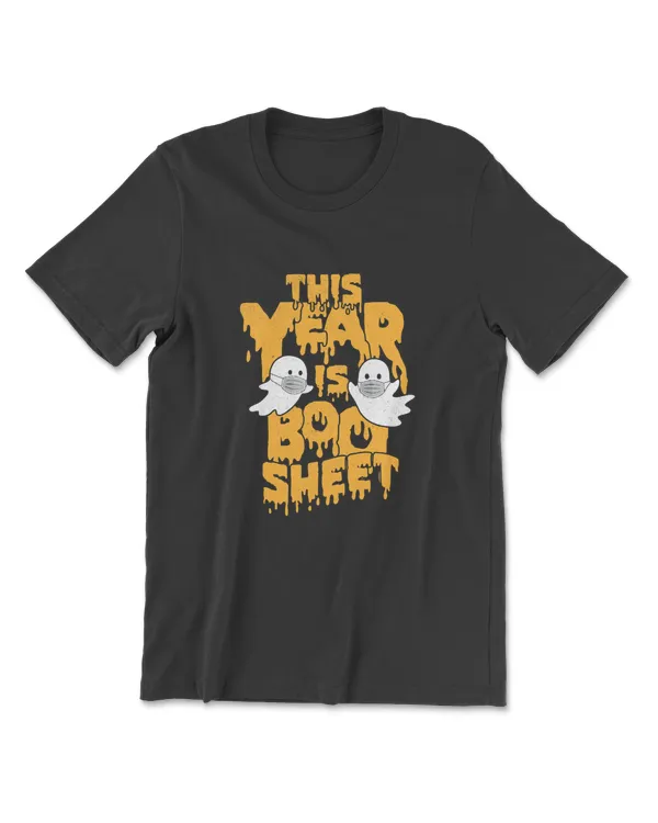This Is Boo Sheet Ghost Pun Funny Halloween Costume Gift T-Shirt
