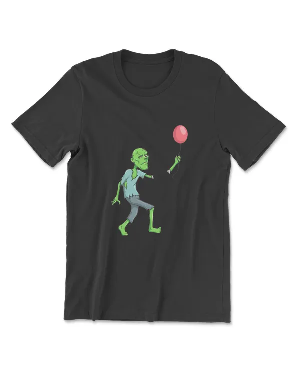 Zombie Birthday Balloon - Funny Zombie Boys & Kids T-Shirt