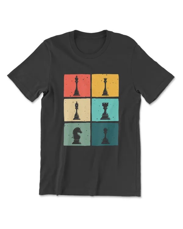 Funny Chess Gift For Men Women Boys Kids Chess Player Pieces Shirt