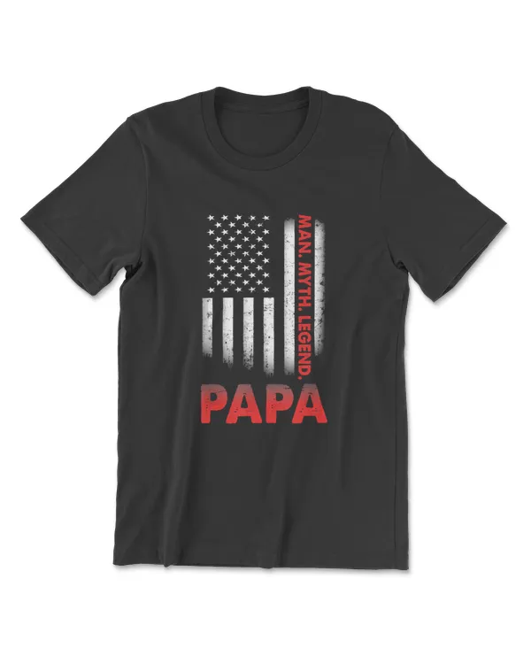Papa Man Myth Legend    Mens Dad Far
