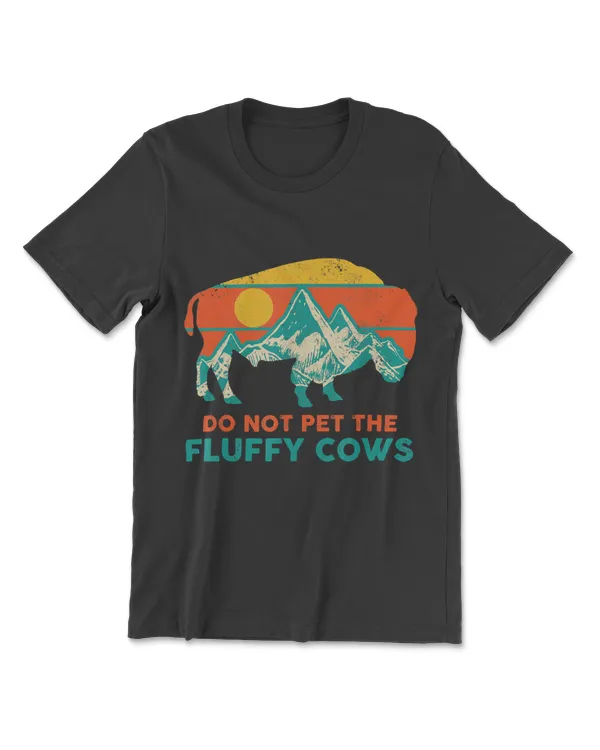 Do Not Pet  Fluffy Cows  Bison National Park
