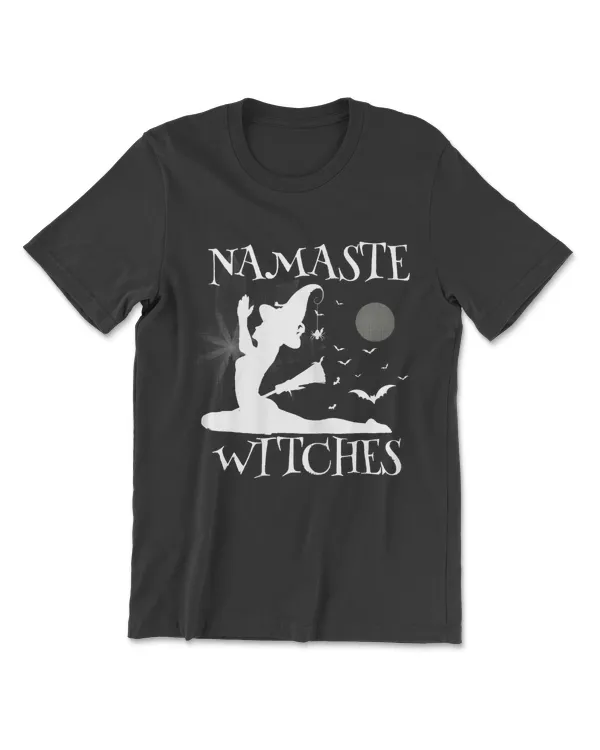 Namaste Witches TShirt  Halloween Yoga Shirts T-Shirt