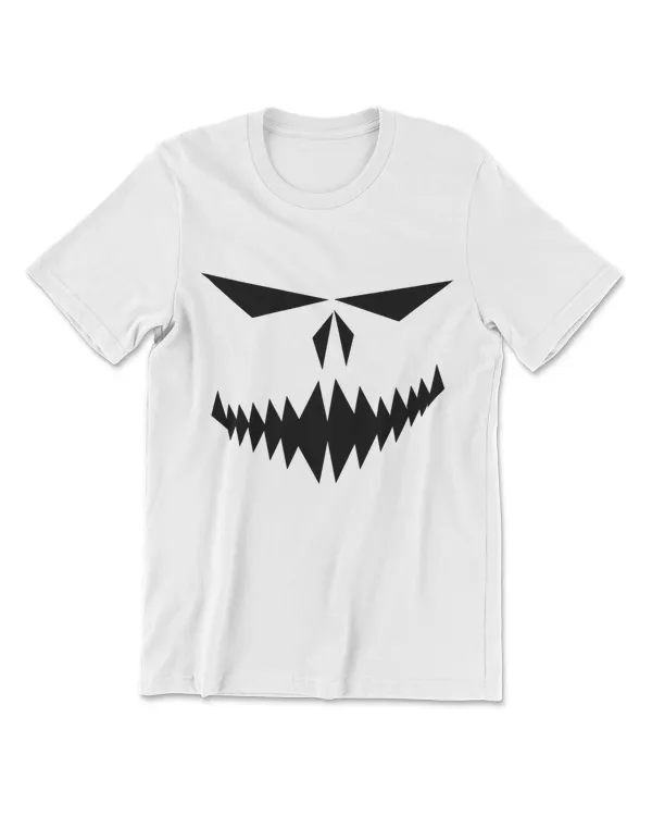 Scary Halloween Jack O Lantern Men Women Boys Girls Toddler T-Shirt