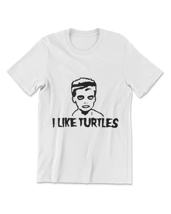 I Like Turtles Johnathan The Zombie T-Shirt