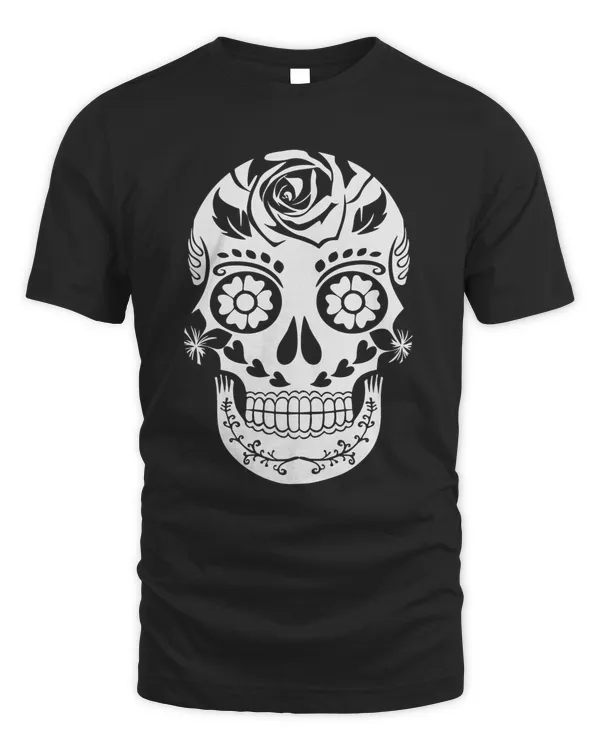 Sugar-Skull-Funny-Halloween-White