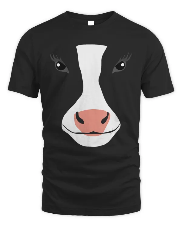 cow face , funny cute animal halloween costume gift