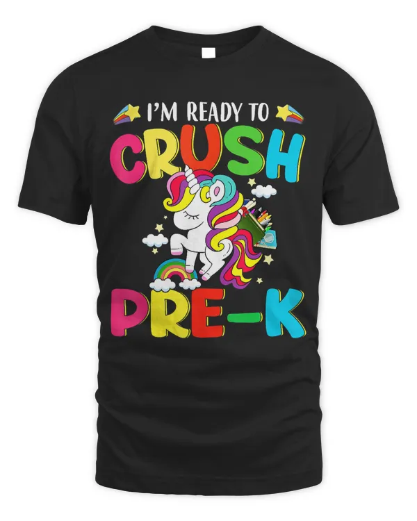 im ready to crush pre-k grade unicorn kids gift
