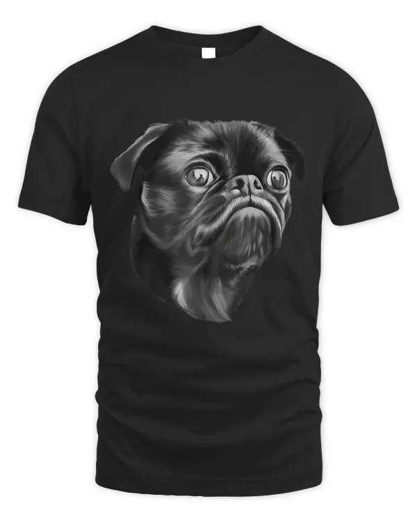 Pug Dog Breed Portrait Funny Pet Tank Top