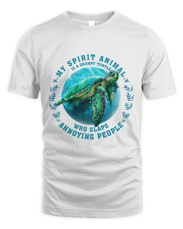 My spirit animal is a grumpy turtle who slaps annoying people