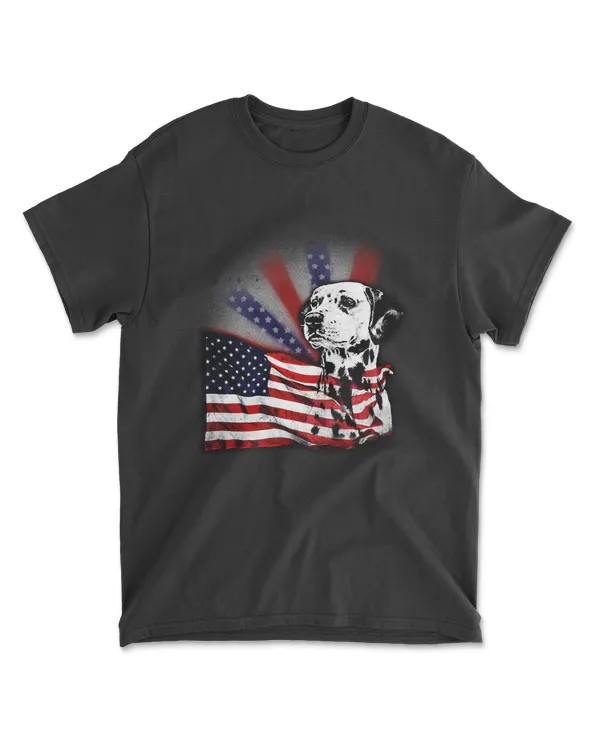 4th of July Hoodie for Dalmatian Owners &amp; Dog Lovers