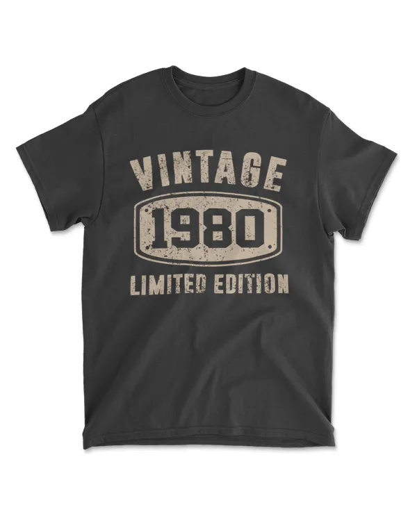 Vintage 1980 limited edition 41th birthday gift