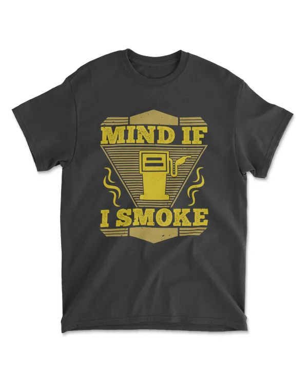 Mind If I Smoke American Trucker T-Shirt