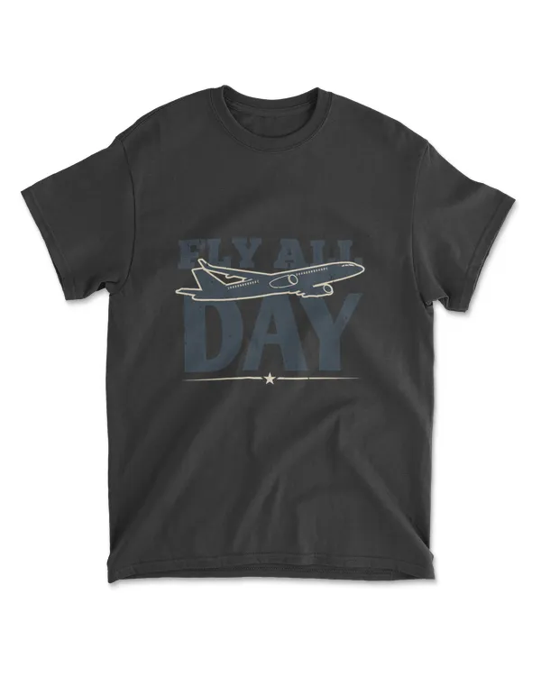 Fly All Day Aviation T-Shirt