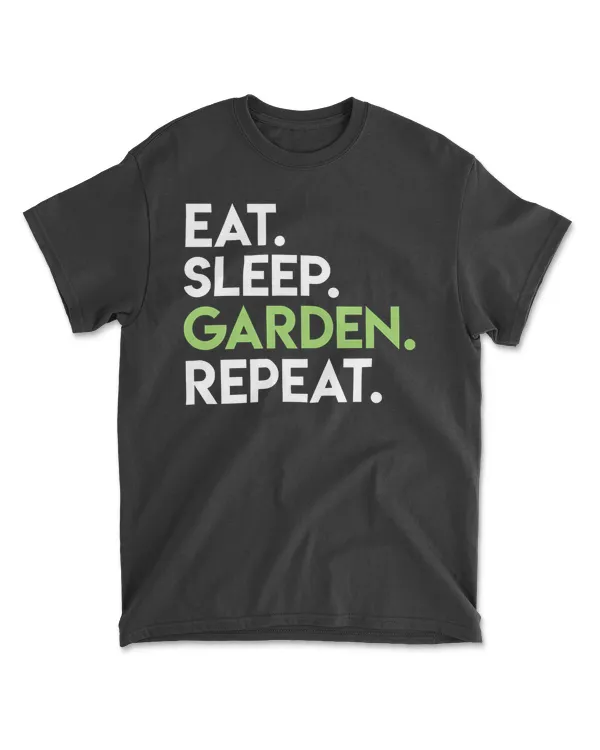 eat sleep garden repeat - cute gardening   gardeners