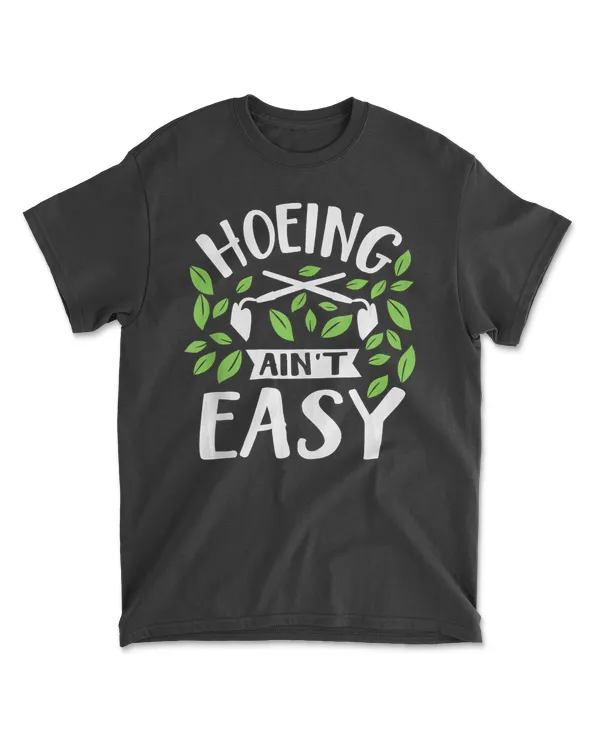 hoeing aint easy funny summer vegetable garden