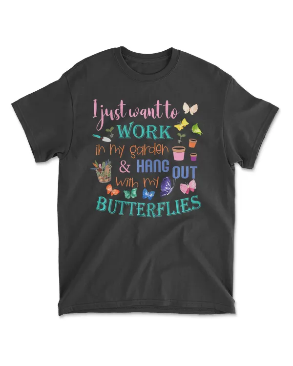 i just want to work in my garden & hang out with butterflies