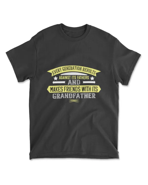 Grandfathers Are Daddies On Loan Grandpa T-Shirt