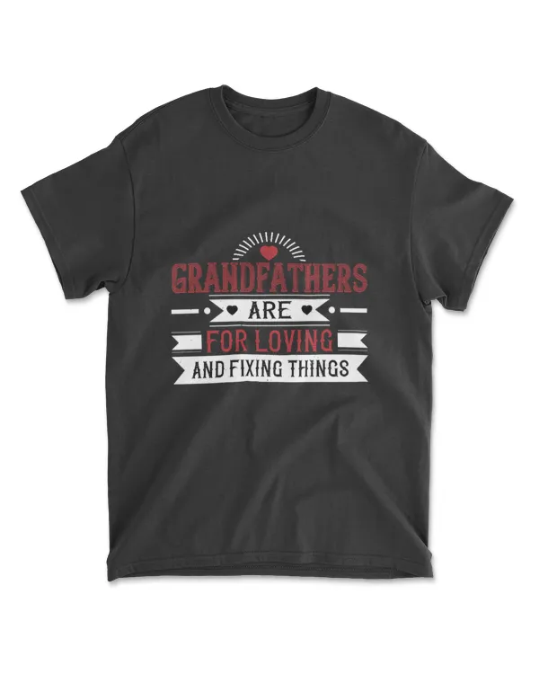 Grandfathers Are Just Antique Little Boys Grandpa T-Shirt