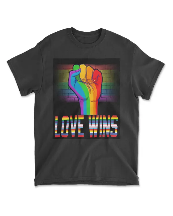 Love Wins Rainbow T-Shirt
