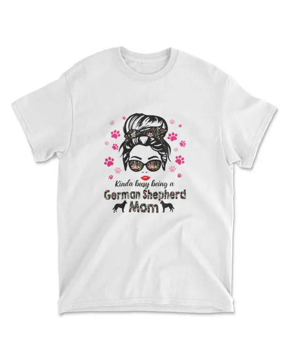 German Shepherd Mom Floral