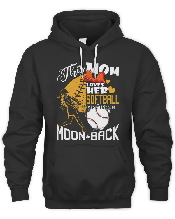 Funny Softball Gift Mom Women Pitcher Catcher Girls Lovers T-Shirt Copy