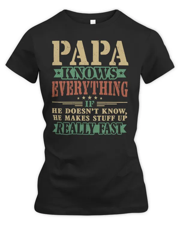 papa knows everything vintage