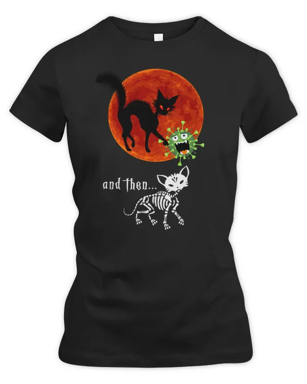 halloween truck black cat covid