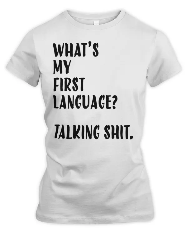 what my first langue women funny gift