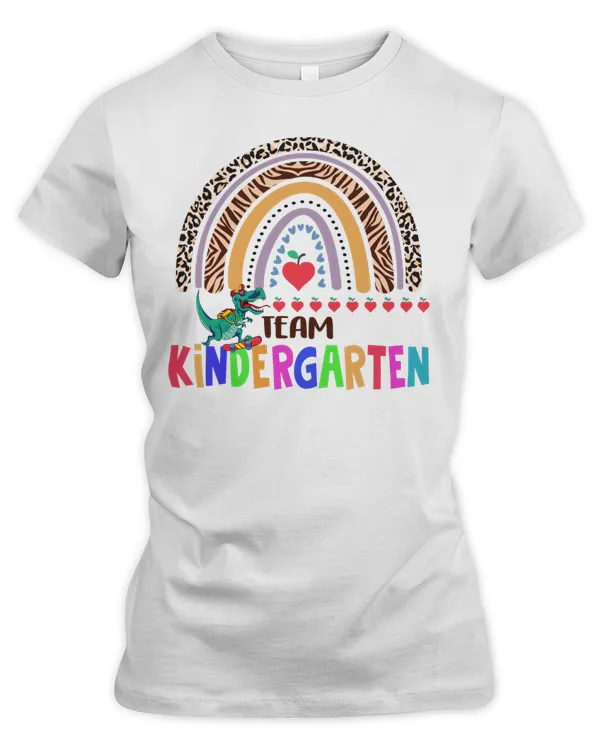 team Kindergarten rainbow