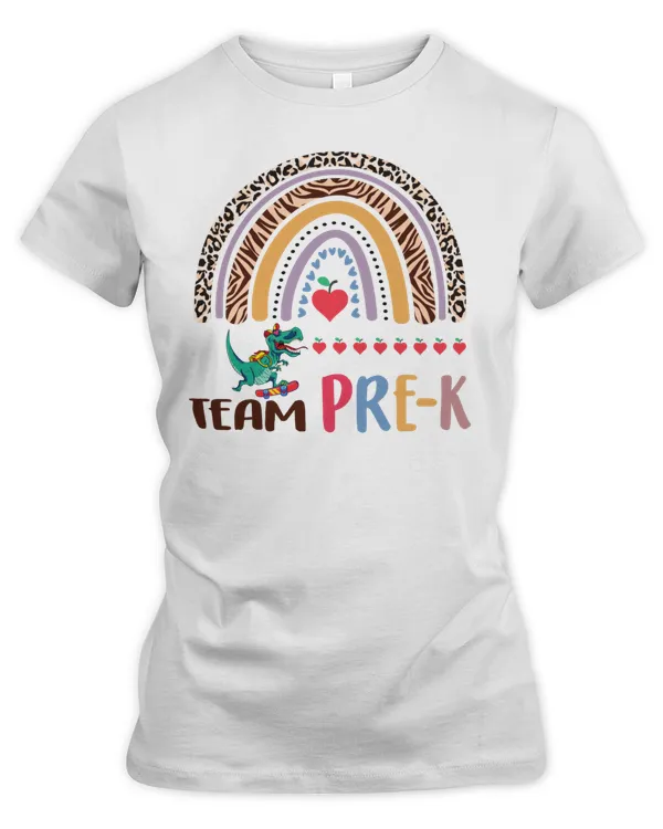 team Pre-K rainbow