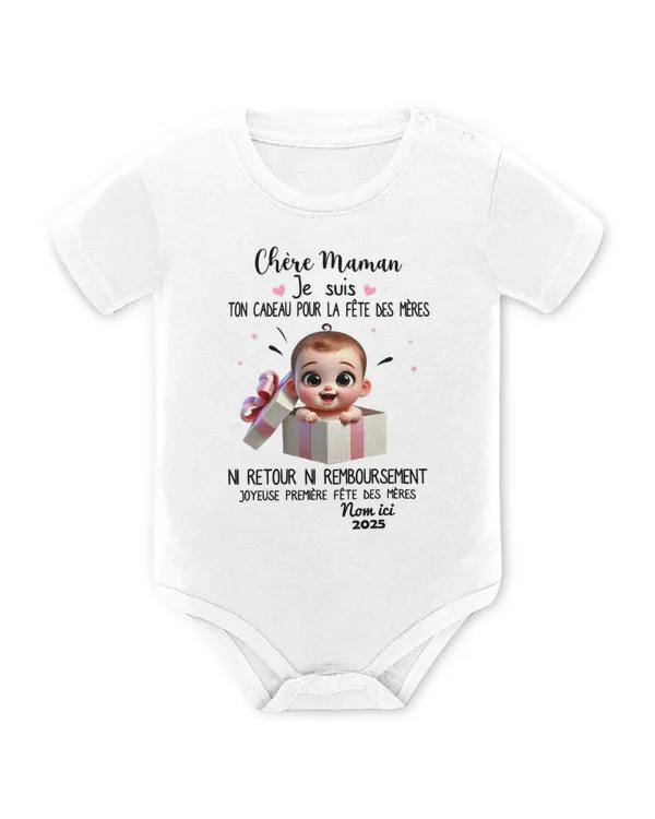 Chère Maman, Je Suis Ton Cadeau De La Fête Des Mères, Sans Retour Ni Remboursement
