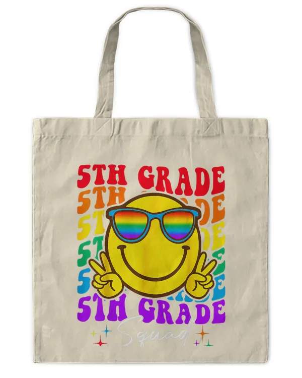 Team Fifth 5th Grade Squad Teacher Girls Back To School