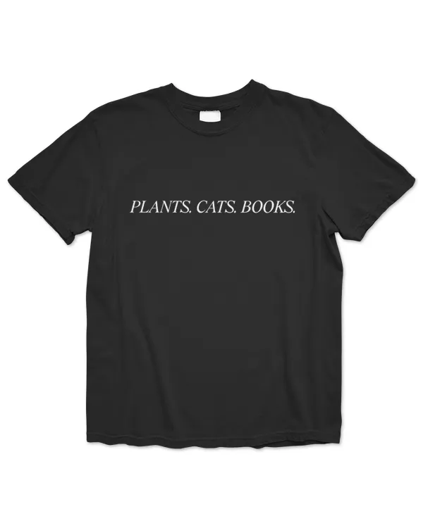 Plants Cats Books